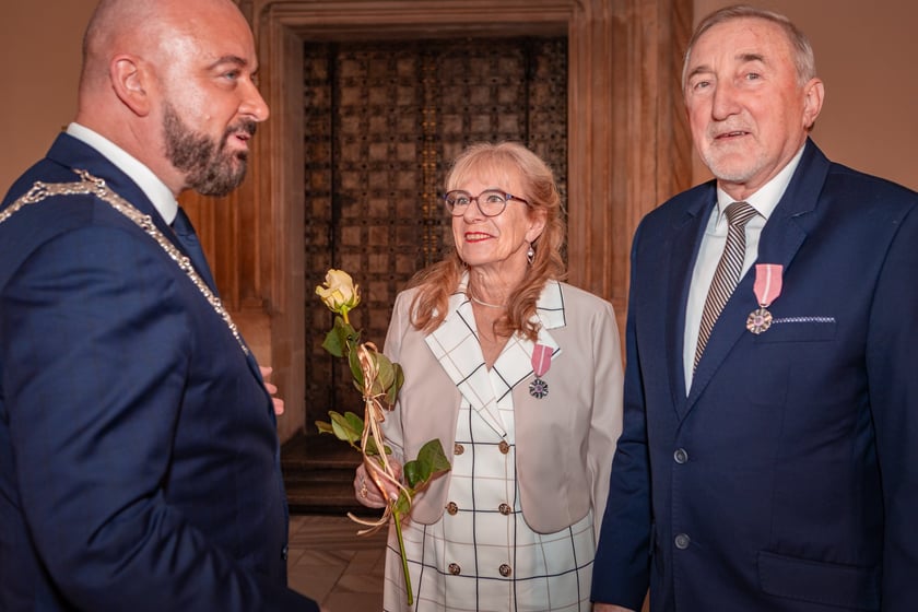 Wręczenie gratulacji parom z przeszlo 50-letnim stażem - 30 września 2025