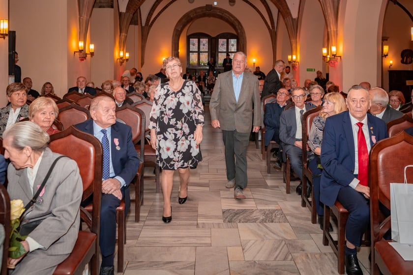 Wręczenie gratulacji parom z przeszlo 50-letnim stażem - 30 września 2025