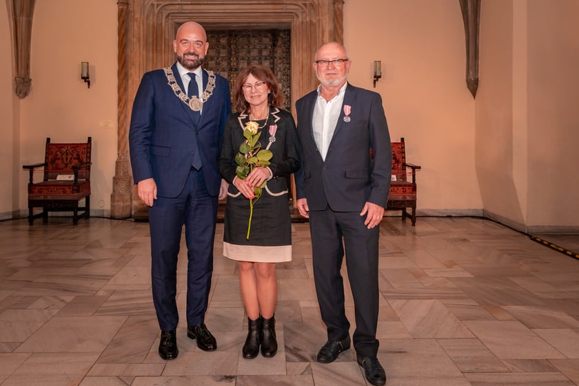 Wręczenie gratulacji parom z przeszlo 50-letnim stażem - 30 września 2025