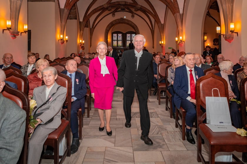 Wręczenie gratulacji parom z przeszlo 50-letnim stażem - 30 września 2025