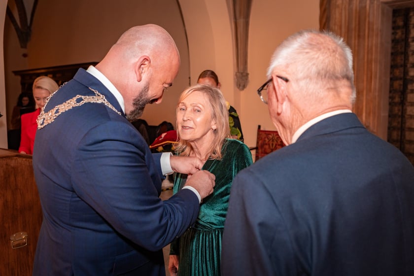 Wręczenie gratulacji parom z przeszlo 50-letnim stażem - 30 września 2025