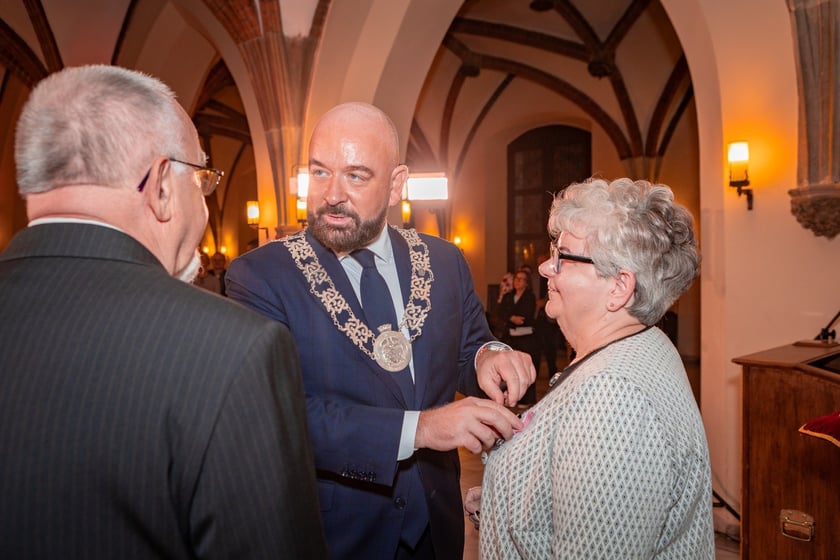 Wręczenie gratulacji parom z przeszlo 50-letnim stażem - 30 września 2025