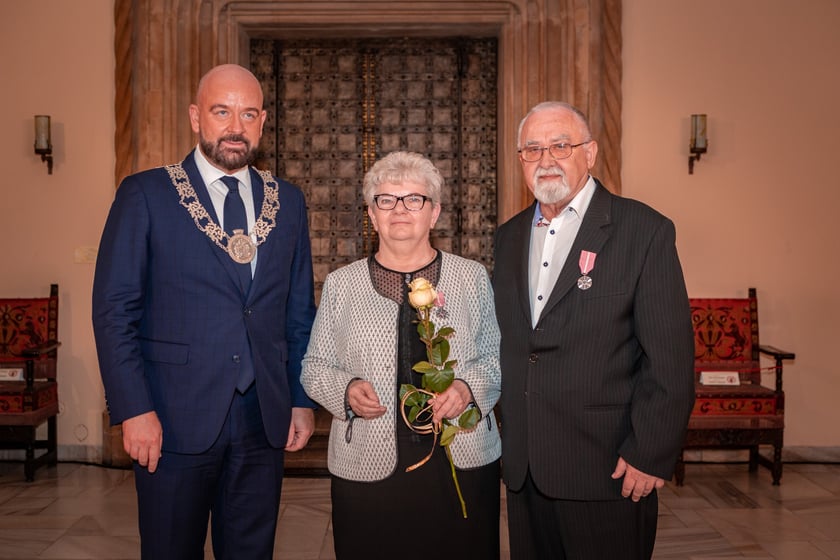 Wręczenie gratulacji parom z przeszlo 50-letnim stażem - 30 września 2025