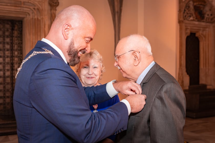 Wręczenie gratulacji parom z przeszlo 50-letnim stażem - 30 września 2025