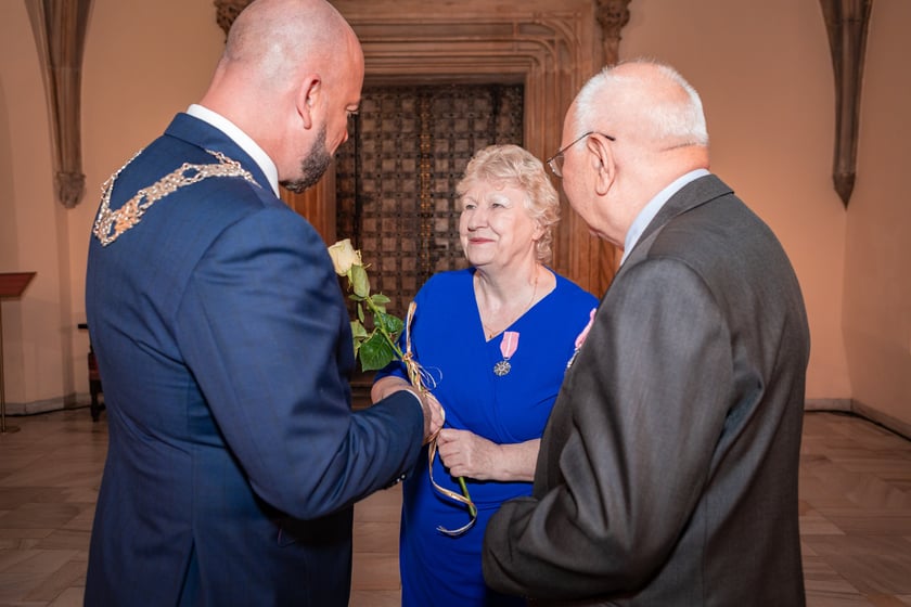 Wręczenie gratulacji parom z przeszlo 50-letnim stażem - 30 września 2025