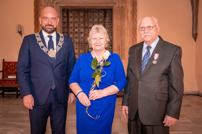 Wręczenie gratulacji parom z przeszlo 50-letnim stażem - 30 września 2025