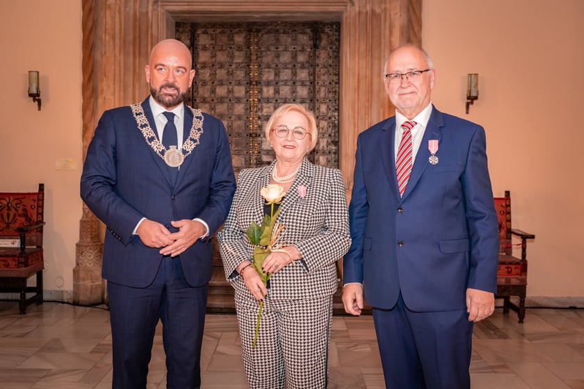 Wręczenie gratulacji parom z przeszlo 50-letnim stażem - 30 września 2025