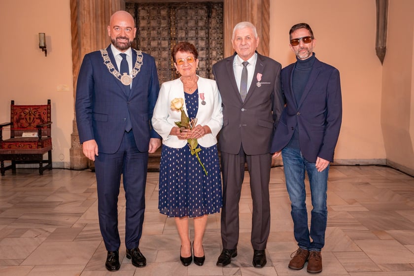 Wręczenie gratulacji parom z przeszlo 50-letnim stażem - 30 września 2025