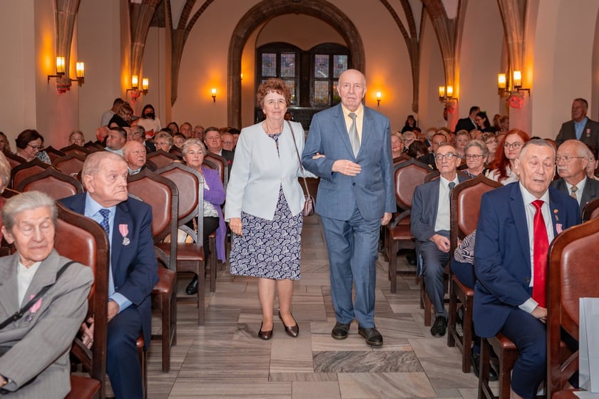 Wręczenie gratulacji parom z przeszlo 50-letnim stażem - 30 września 2025