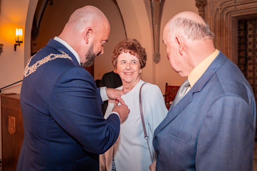 Wręczenie gratulacji parom z przeszlo 50-letnim stażem - 30 września 2025