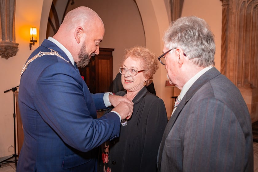 Wręczenie gratulacji parom z przeszlo 50-letnim stażem - 30 września 2025