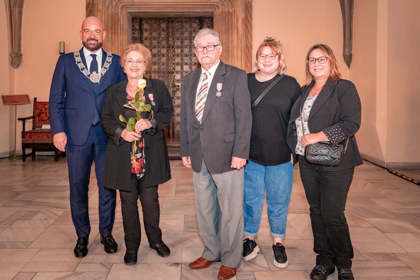 Wręczenie gratulacji parom z przeszlo 50-letnim stażem - 30 września 2025