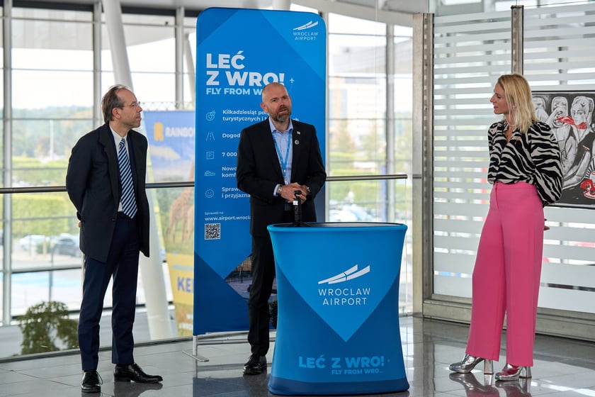 Otwarcie wystawy Kate Bove na wrocławskim lotnisku, 1 października 2025