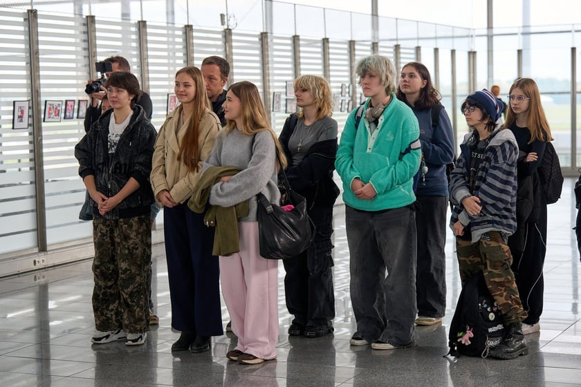 Otwarcie wystawy Kate Bove na wrocławskim lotnisku, 1 października 2025