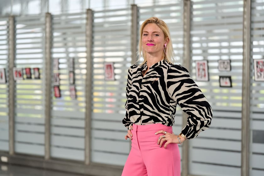 Otwarcie wystawy Kate Bove na wrocławskim lotnisku, 1 października 2025