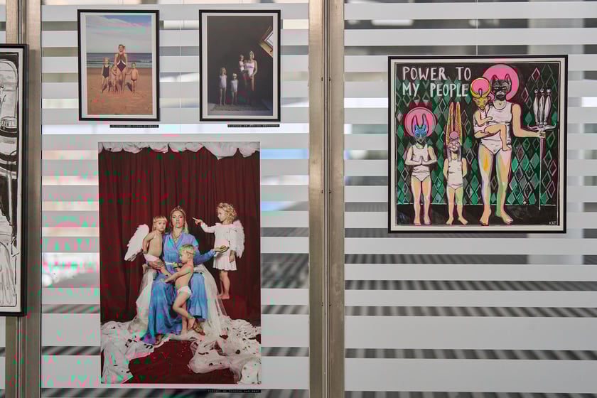 Otwarcie wystawy Kate Bove na wrocławskim lotnisku, 1 października 2025