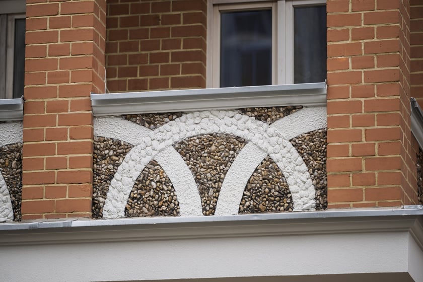 Kamienica Daszyńskiego 41 w trakcie remontu na przełomie września i października 2025