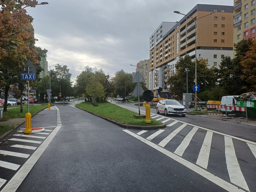 Drzewieckiego z nową nawierzchnią w październiku 2025