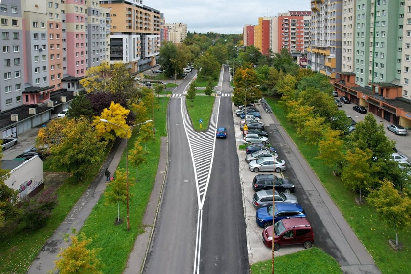 Drzewieckiego po remoncie, 11 października 2025 r.