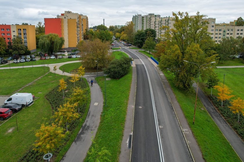 Drzewieckiego po remoncie, 11 października 2025 r.