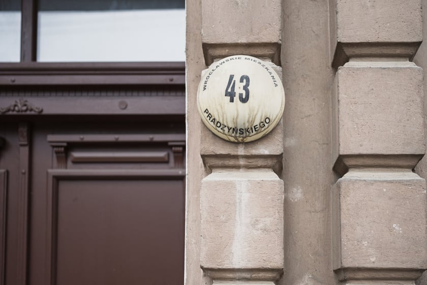 Prądzyńskiego 43 przed remontem, październik 2025