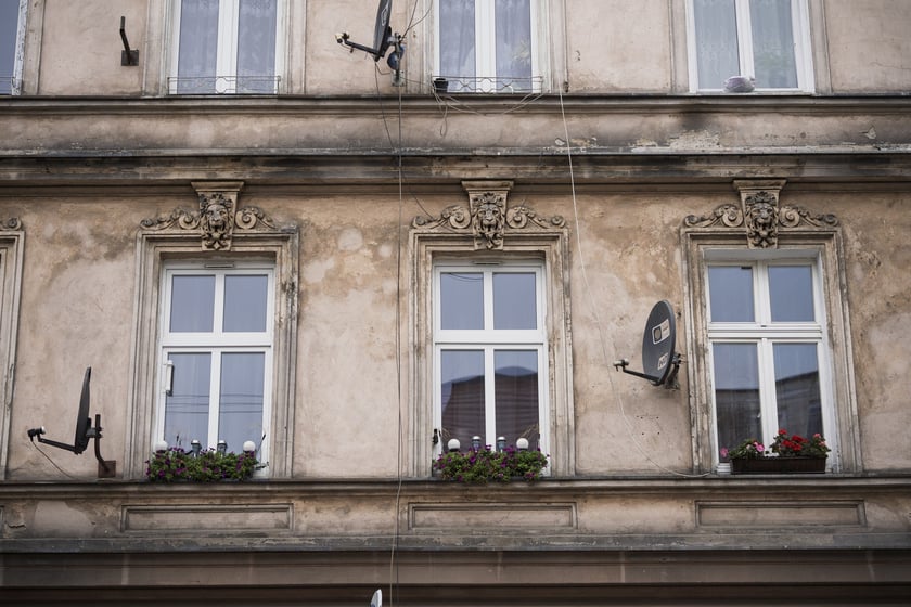 Prądzyńskiego 43 przed remontem, październik 2025