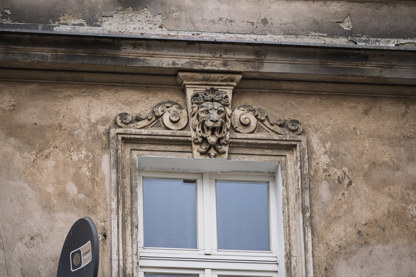 Prądzyńskiego 43 przed remontem, październik 2025