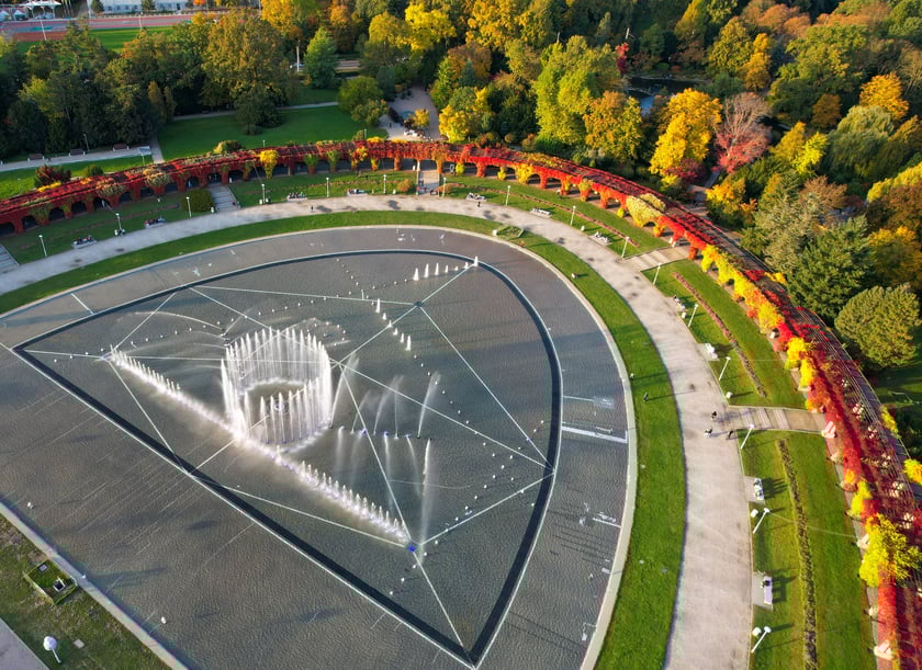 Jesień we Wrocławiu - Pergola