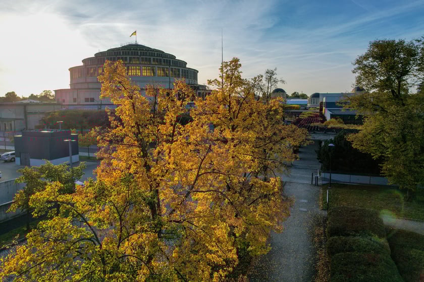 Jesień we Wrocławiu - Hala Stulecia