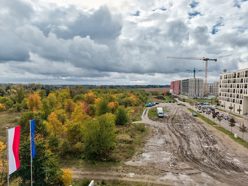 Nowe Żerniki z lotu ptaka