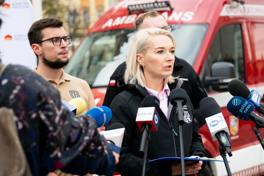 Bezpłatne warsztaty z zakresu ochrony ludności i obrony cywilnej dla mieszkańców Wrocławia - konferencja prasowa 21.10.2025