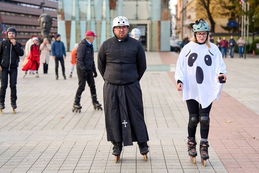 Halloween na rolkach. Wrocław, 25.10.2025
