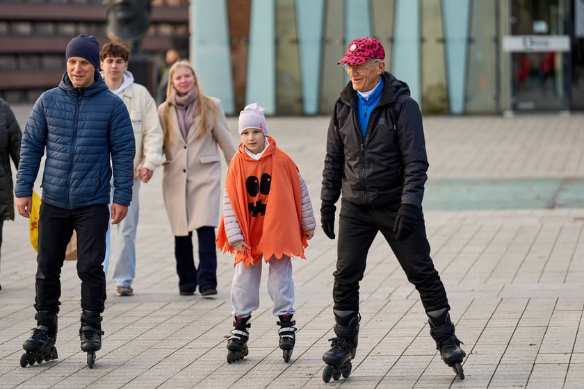 Halloween na rolkach. Wrocław, 25.10.2025