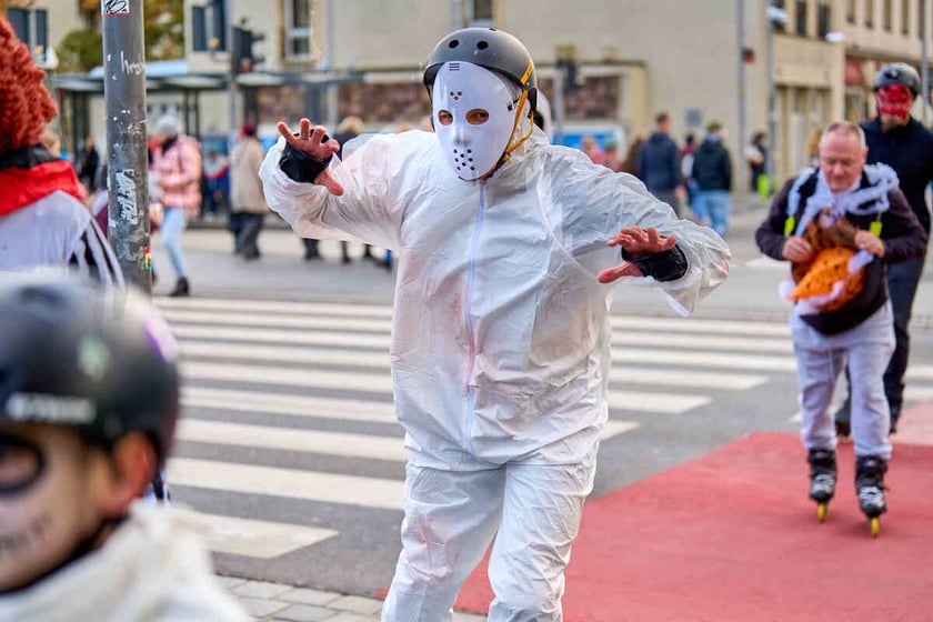 Halloween na rolkach. Wrocław, 25.10.2025