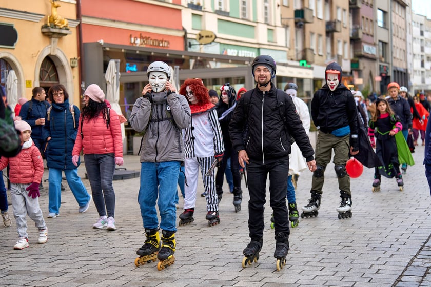 Halloween na rolkach. Wrocław, 25.10.2025