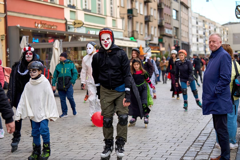 Halloween na rolkach. Wrocław, 25.10.2025
