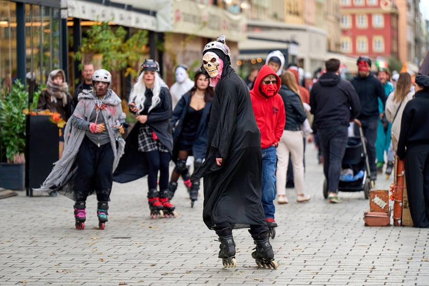 Halloween na rolkach. Wrocław, 25.10.2025