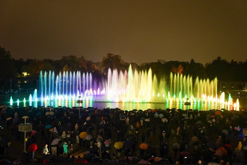 „Noc pokazów” na zakończenie sezonu Wrocławskiej Fontanny Multimedialnej - 26.10.2025