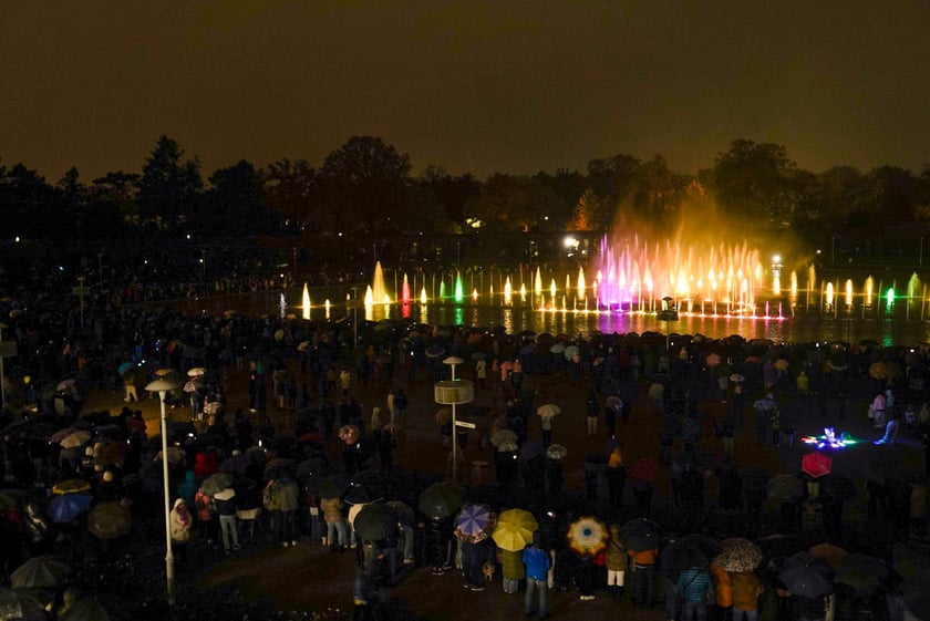 „Noc pokazów” na zakończenie sezonu Wrocławskiej Fontanny Multimedialnej - 26.10.2025