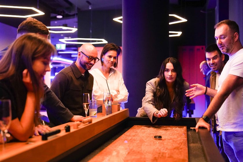 Wieczór zapowiadający otwarcie Sky Games w Sky Towerze we Wrocławiu