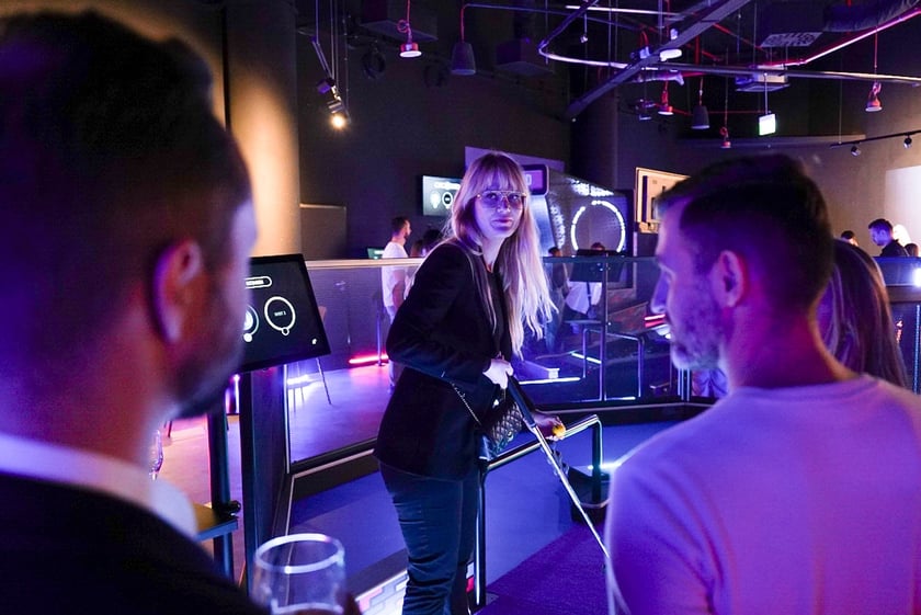 Wieczór zapowiadający otwarcie Sky Games w Sky Towerze we Wrocławiu