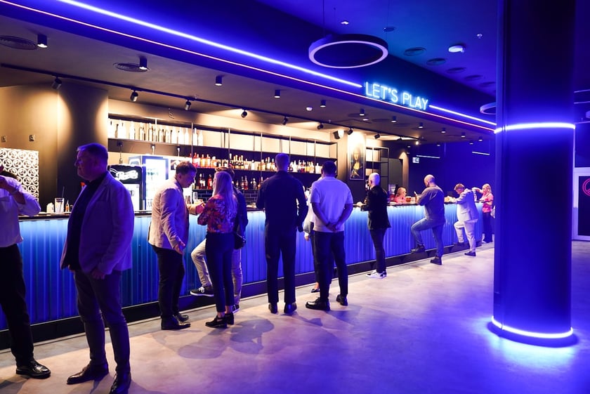 Wieczór zapowiadający otwarcie Sky Games w Sky Towerze we Wrocławiu