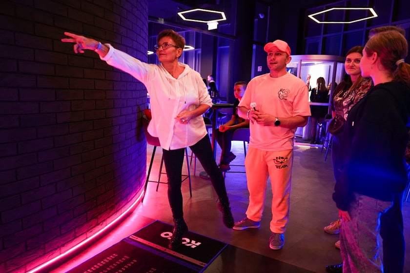 Wieczór zapowiadający otwarcie Sky Games w Sky Towerze we Wrocławiu