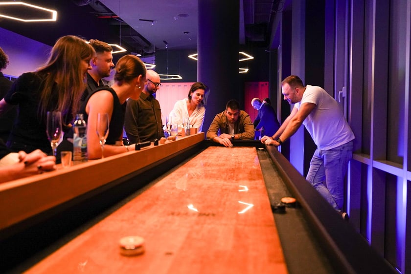 Wieczór zapowiadający otwarcie Sky Games w Sky Towerze we Wrocławiu