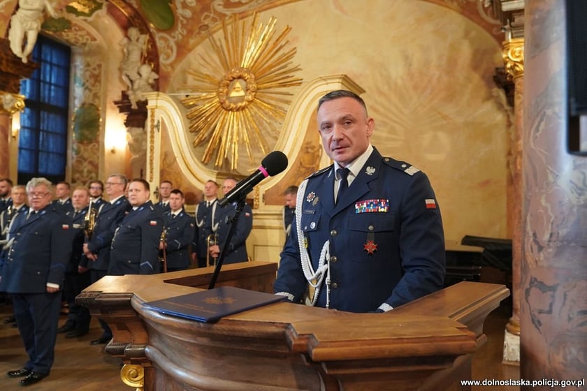 Ślubowane policjantów w Oratorium Marianum. Nadinsp. Paweł Półtorzycki