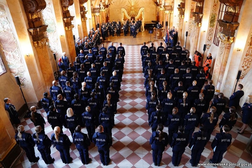 Ślubowane policjantów w Oratorium Marianum