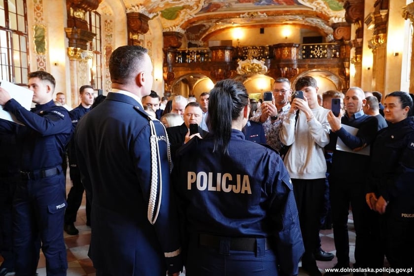 Ślubowane policjantów w Oratorium Marianum
