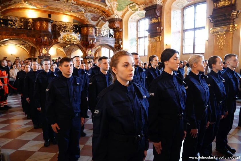 Ślubowane policjantów w Oratorium Marianum