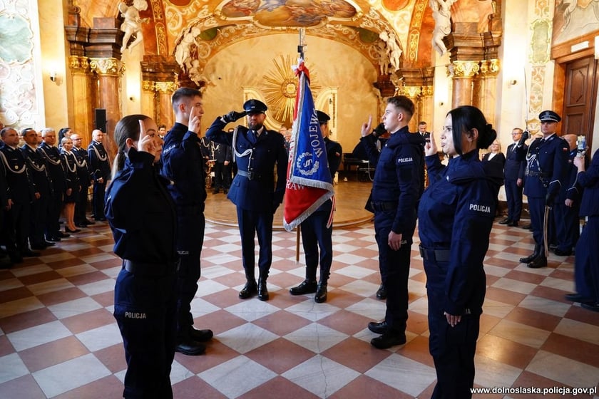 Ślubowane policjantów w Oratorium Marianum