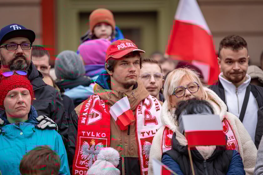 Oficjalne obchody Święta Niepodległości na wrocławskim Rynku